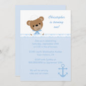 Niedliche Geburtstagsfeier Einladung (Vorne/Hinten)