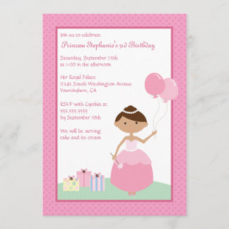 Niedliche Geburtstagsfeier Einladung