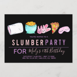 Niedliche Geburtstagsfeier Einladung