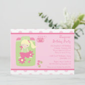 Niedliche Geburtstagsfeier Einladung (Stehend Vorderseite)