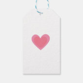 Niedliche Geburtstagsgeschenke Geschenkanhänger (Rückseite)