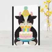 niedliche Geburtstagskarte Karte (Gelbe Blume)