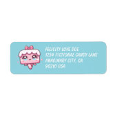 Niedliche Geburtstagskorbmarken (Vorne)