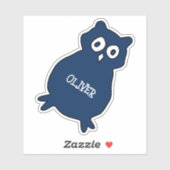 Niedliche Geburtstagspartei Gefallen Aufkleber (Blatt)