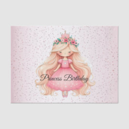 Niedliche Geburtstagspartei von Watercolor Pink Pr Seidenpapier