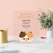 Niedliche Geburtstagsparty Acrylschild (Hochzeit)