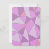 Niedliche Geburtstagsparty der Girl Pig Einladung (Rückseite)