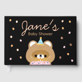 Niedliche Geburtstagsparty Gästebuch (Vorderseite)