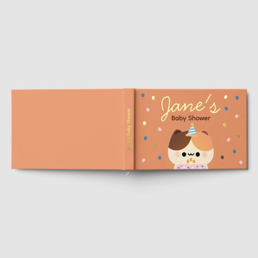 Niedliche Geburtstagsparty Gästebuch (Voll)