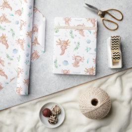 Niedliche Geburtstagsparty von Axolotl Geschenkpapier