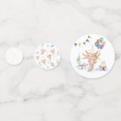 Niedliche Geburtstagsparty von Axolotl Konfetti (Rückseiten)