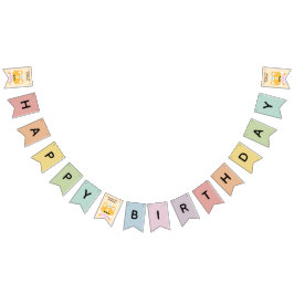 Niedliche Geburtstagsparty Wimpelkette