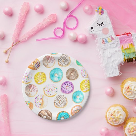 Niedliche Geburtstagszeitung Pappteller (Party)