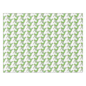 Niedliche Geckogrün-Grüße mit Bug-Cartoon Tischdecke (Vorderseite (Horizontal))