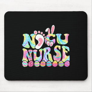 Niedliche Gefärbte Krawatte der Neugeborenen Nicu Mousepad
