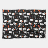 Niedliche Geister Geschirrtuch (Horizontal)