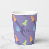 Niedliche Geister in Litauen, Halloween Pappbecher (Rückseite)