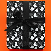 Niedliche Geister | Spinnen | Spider Webs Hallowee Geschenkpapier