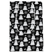 Niedliche Geister | Spinnen | Spider Webs Hallowee Mittlere Geschenktüte (Vorderseite)