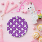 Niedliche Geister | Spinnen | Spider Webs Hallowee Pappteller (Party)