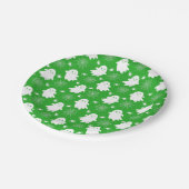 Niedliche Geister | Spinnen | Spider Webs Hallowee Pappteller (Schrägansicht)