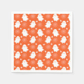 Niedliche Geister | Spinnen | Spider Webs Hallowee Serviette (Vorderseite)