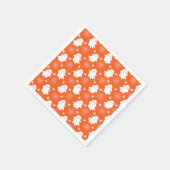 Niedliche Geister | Spinnen | Spider Webs Hallowee Serviette (Ecke)