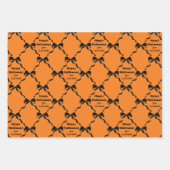 Niedliche Geister und Coquette Bows Halloween Geschenkpapier Set (Vorderseite 2)