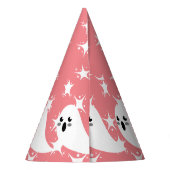 niedliche Geisterhälfte zwischen Geburtstag und Mä Partyhütchen (Rückseite)