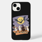 Niedliche Geisterkinder Trick oder Behandlung unte Case-Mate iPhone Hülle (Rückseite)