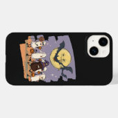 Niedliche Geisterkinder Trick oder Behandlung unte Case-Mate iPhone Hülle (Rückseite (Horizontal))