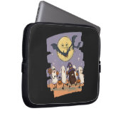 Niedliche Geisterkinder Trick oder Behandlung unte Laptopschutzhülle (Vorne Rechts)