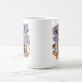 Niedliche Geisterkinder Trick oder Behandlung unte Verwandlungstasse (Zentrum)