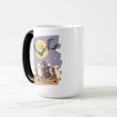 Niedliche Geisterkinder Trick oder Behandlung unte Verwandlungstasse (Vorderseite Links)