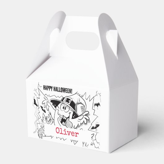 Niedliche Geisterkindern Cartoon Geschenkschachtel (Vorderseite)