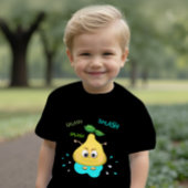 Niedliche Gelbbirne Baby T-shirt