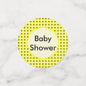 Niedliche gelbe Bienengeschlecht - Neutrale Babydu Konfetti (Klein Vorderseite)