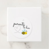 Niedliche gelbe Eltern zu sein Geschenkanhänger (Beispiel)