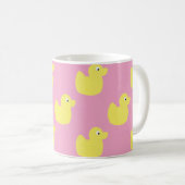 Niedliche gelbe Enten Kaffeetasse (VorderseiteRechts)