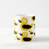 Niedliche gelbe Entenlinge Kaffeetasse (Mittel)