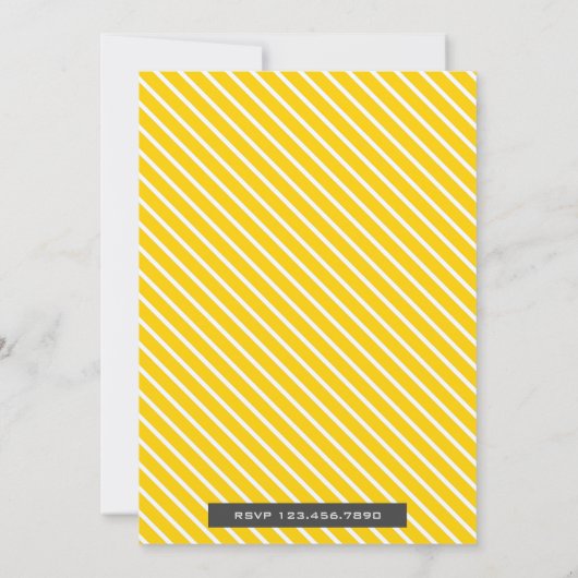 Niedliche gelbe Gummi Duck Babydusche Einladung (Rückseite)