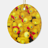 Niedliche gelbe Gummilöffel Keramikornament (Links)