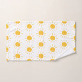 Niedliche, gelbe Illustration Handtuch (Handtuch)