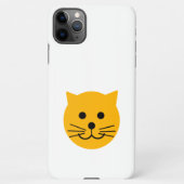 Niedliche Gelbe Katze iPhone Hülle (Rückseite)