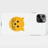 Niedliche Gelbe Katze iPhone Hülle (Rückseite (Horizontal))