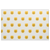 Niedliche Gelbe Katze Stoff (Fat Quarter (45,7 x 55,9 cm))