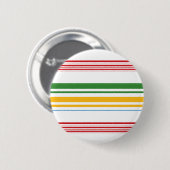 Niedliche gelbe Streifen Button (Vorne & Hinten)