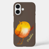 Niedliche gelbe Vogelart Case-Mate iPhone Hülle (Rückseite)