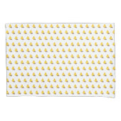 Niedliche Gelbente Kissenbezug (Vorderseite)