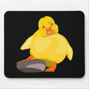 Niedliche Gelbente Mousepad